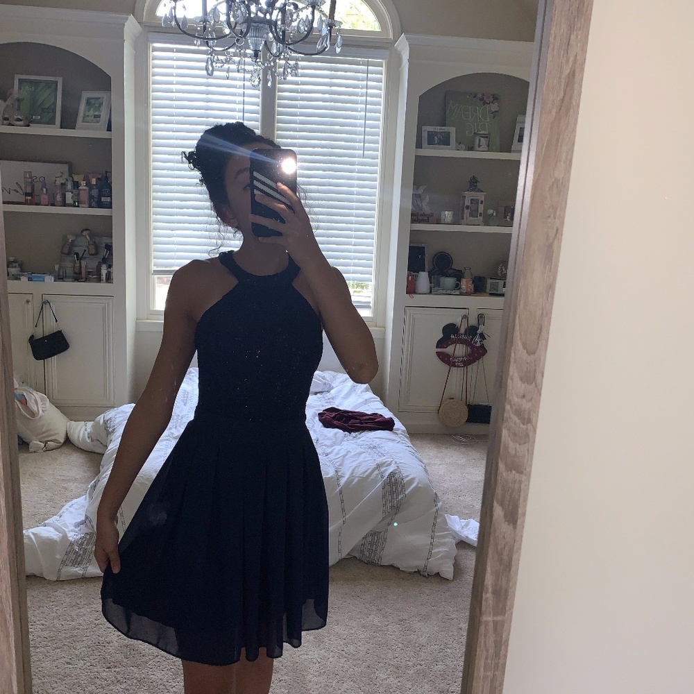 B. Darlin halter top dress